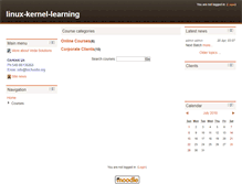 Tablet Screenshot of linuxkernellearning.com